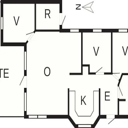 Feriehus 8 Person In Vestervig-by Traum Vestervig
